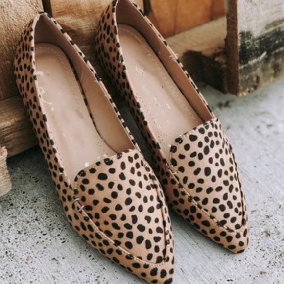 RESTOCK ‼️5⭐️CHEETAH SUEDE LOAFERS- Shoe - Picture 2 of 4